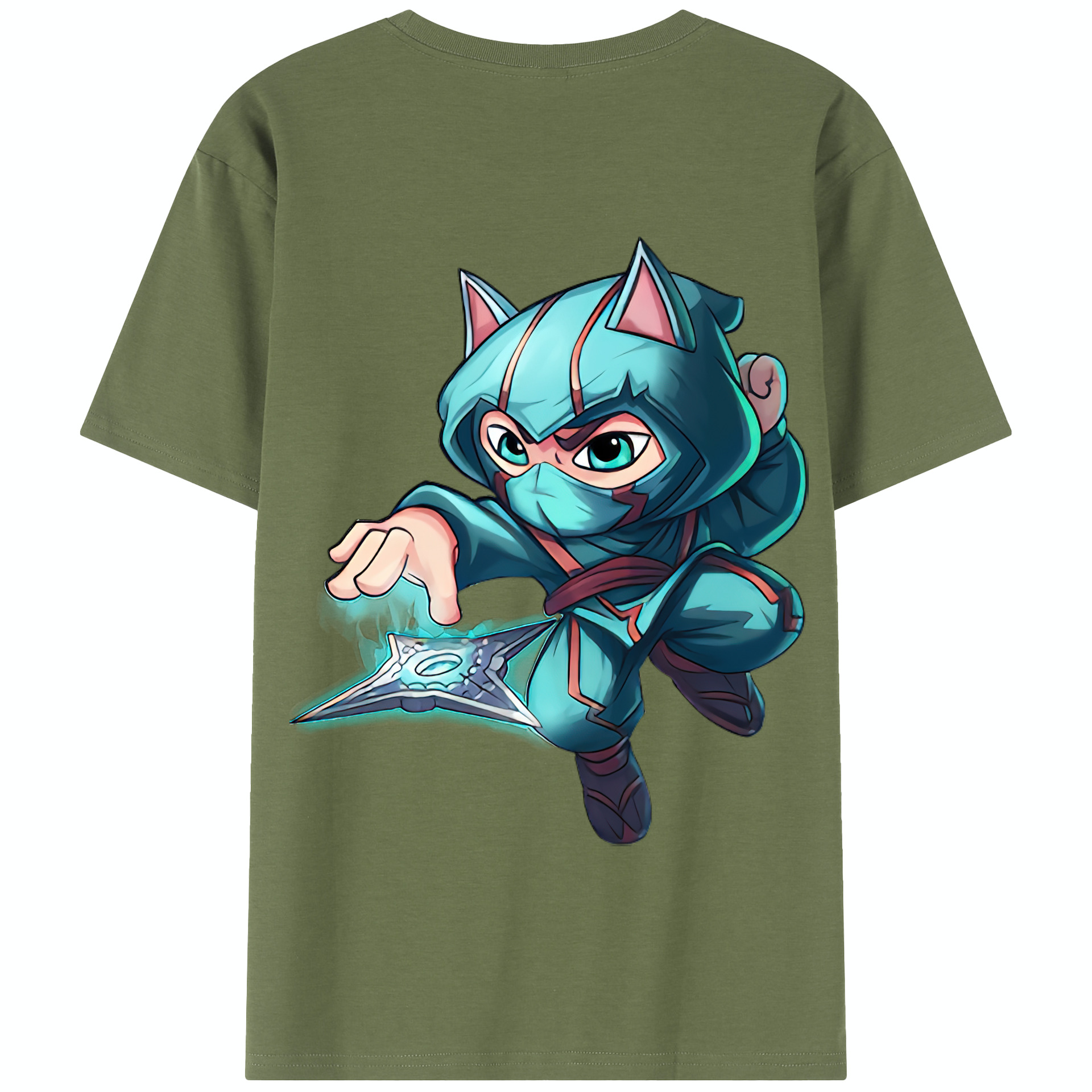 リーグ・オブ・レジェンド League of Legends LOL 綿100％半袖Tシャツ（背面プリント）